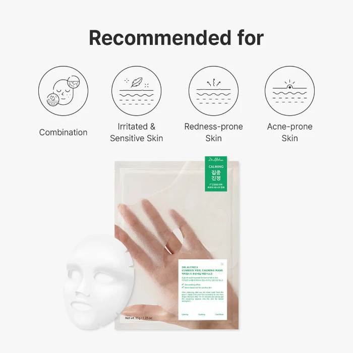 Cushion Veil Calming Mask (Pack of 4) - Image 8