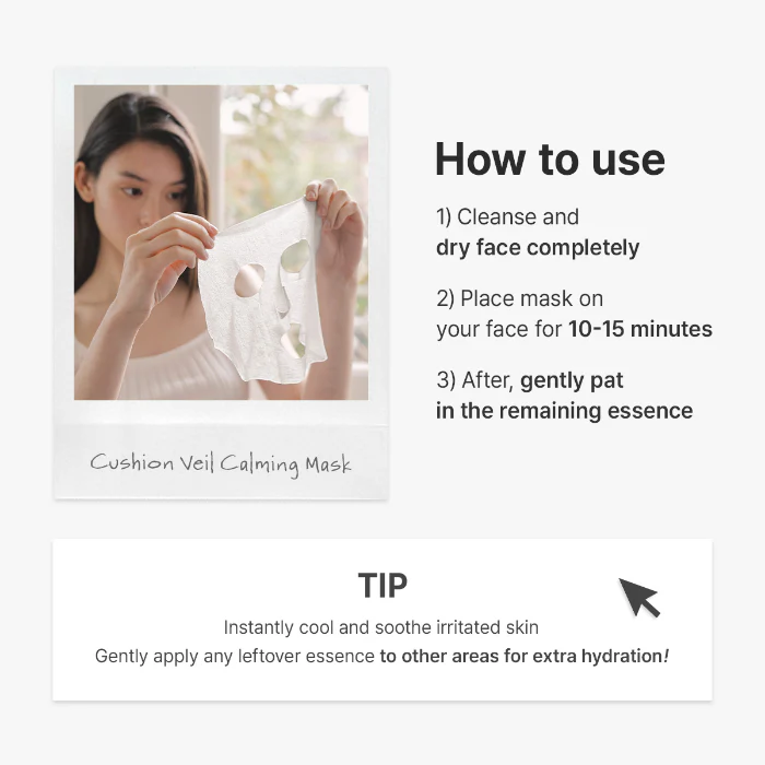 Cushion Veil Calming Mask (Pack of 4) - Image 9