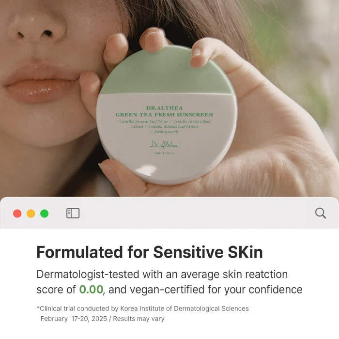 Green Tea Fresh Sunscreen - Image 6